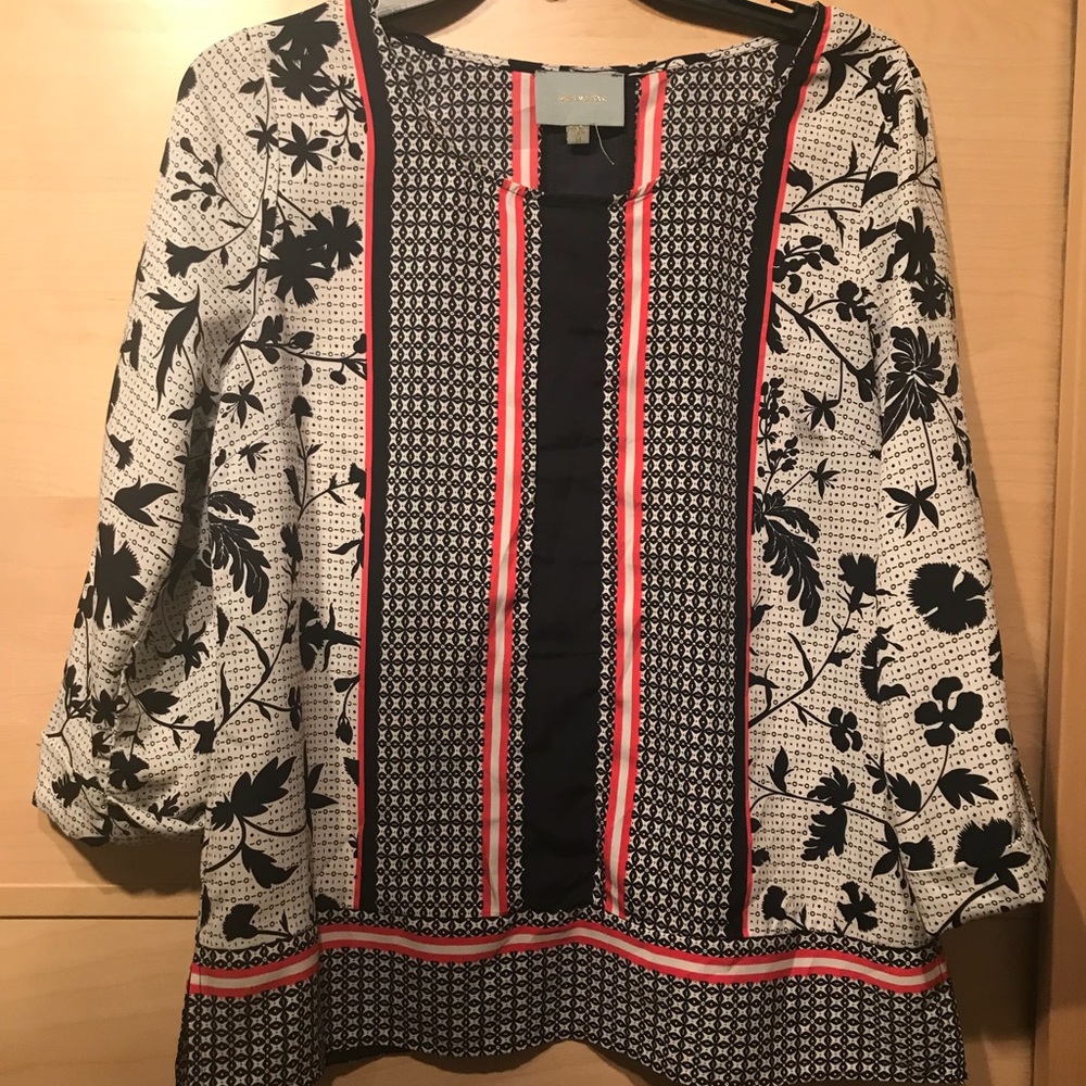 Skies are Blue blouse